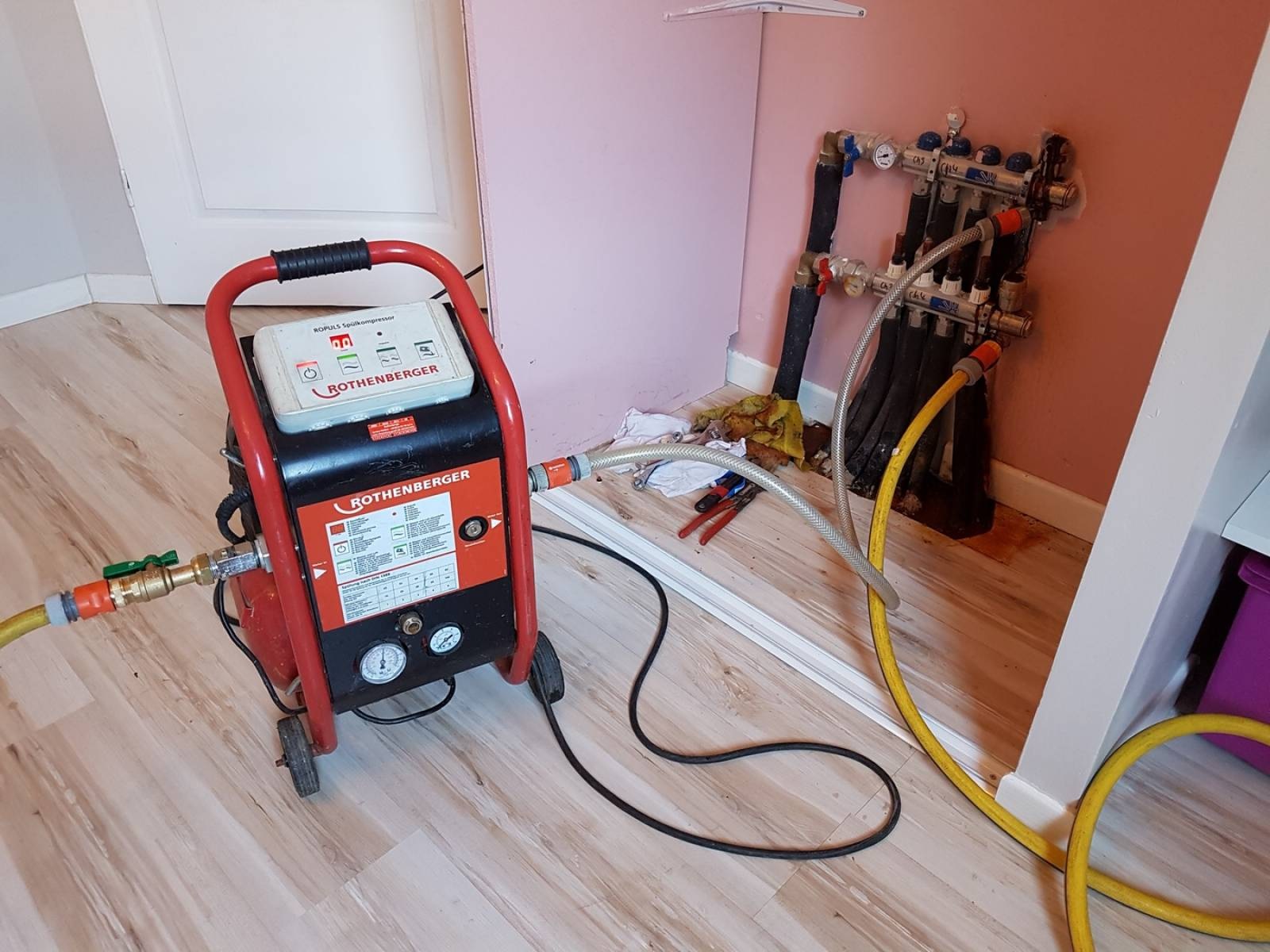 Kartal Vaillant Hermetik Şofben Petek Temizliği